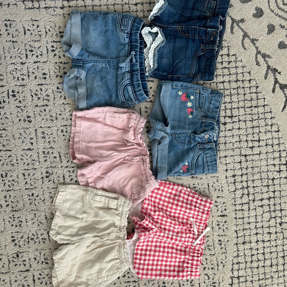 2T girls shorts bundle